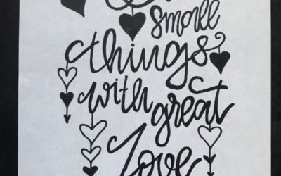 Kleine Schritte sind wichtig