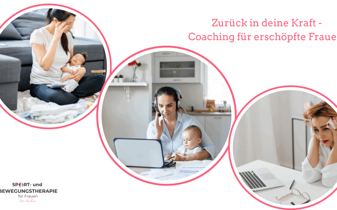 erschöpfte Frauen in verschiedenen Lebensphasen, Burnout Coaching